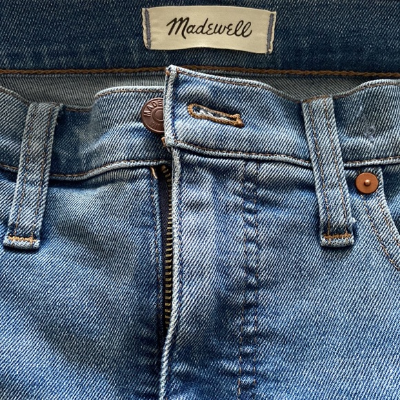Madewell High Rise Skinny Raw Edge Edition - Picture 6 of 13